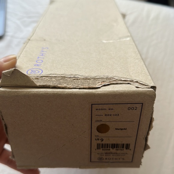 NWT Rothy’s The Point Marigold Flats - Picture 9 of 11